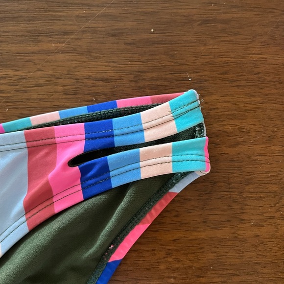 NOBO Multi-Stripe bikini bottoms - size 7-9 - Picture 3 of 4